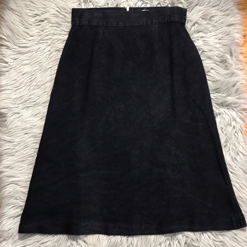 Haute Couture vintage A-line midi skirt